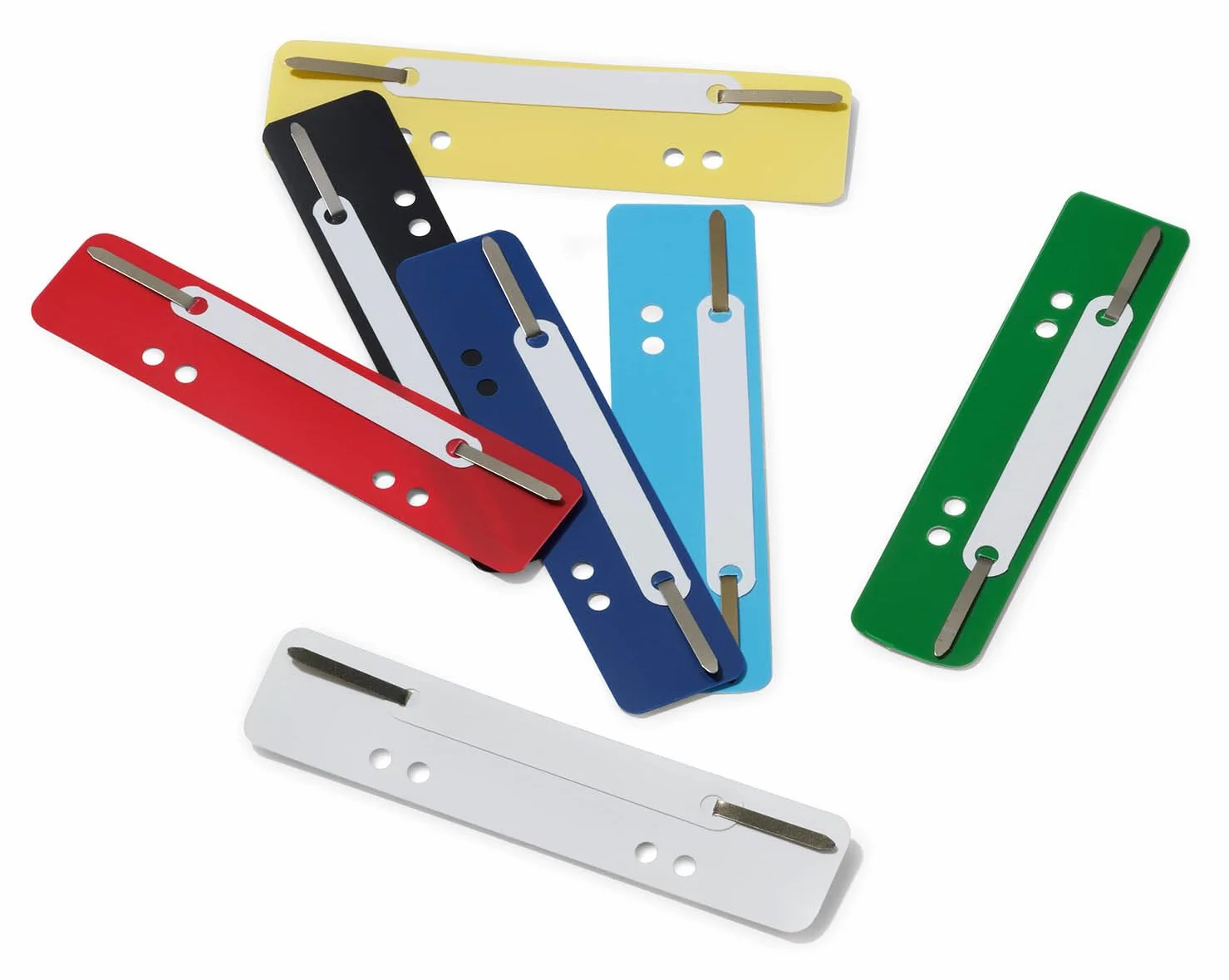 Durable 690100 Mechanizm skoroszytowy Flexi, opak. 250 sztuk, mix kolorów.