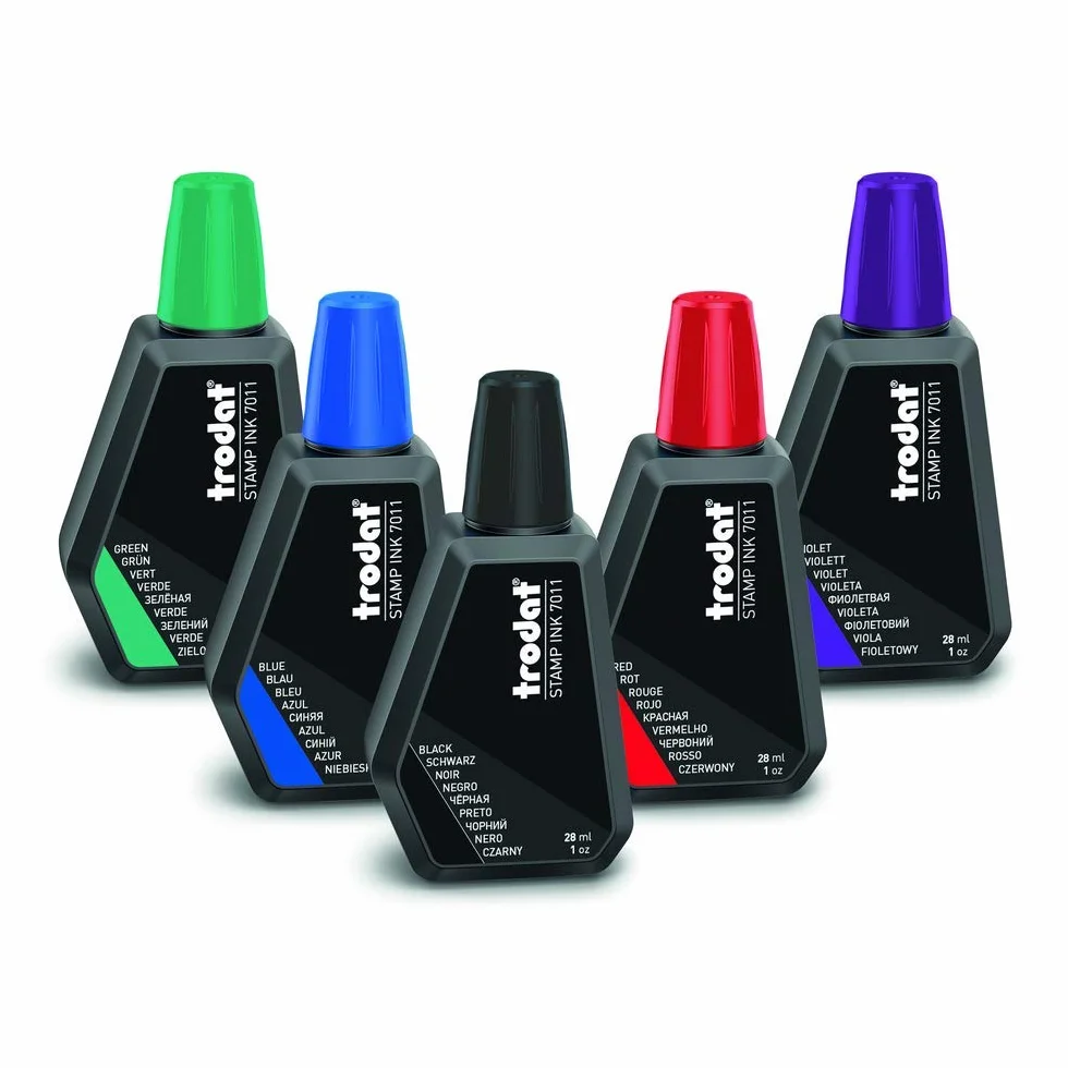 WODNY TUSZ TRODAT 7011, ZIELONY, 28 ML. 2 szt.