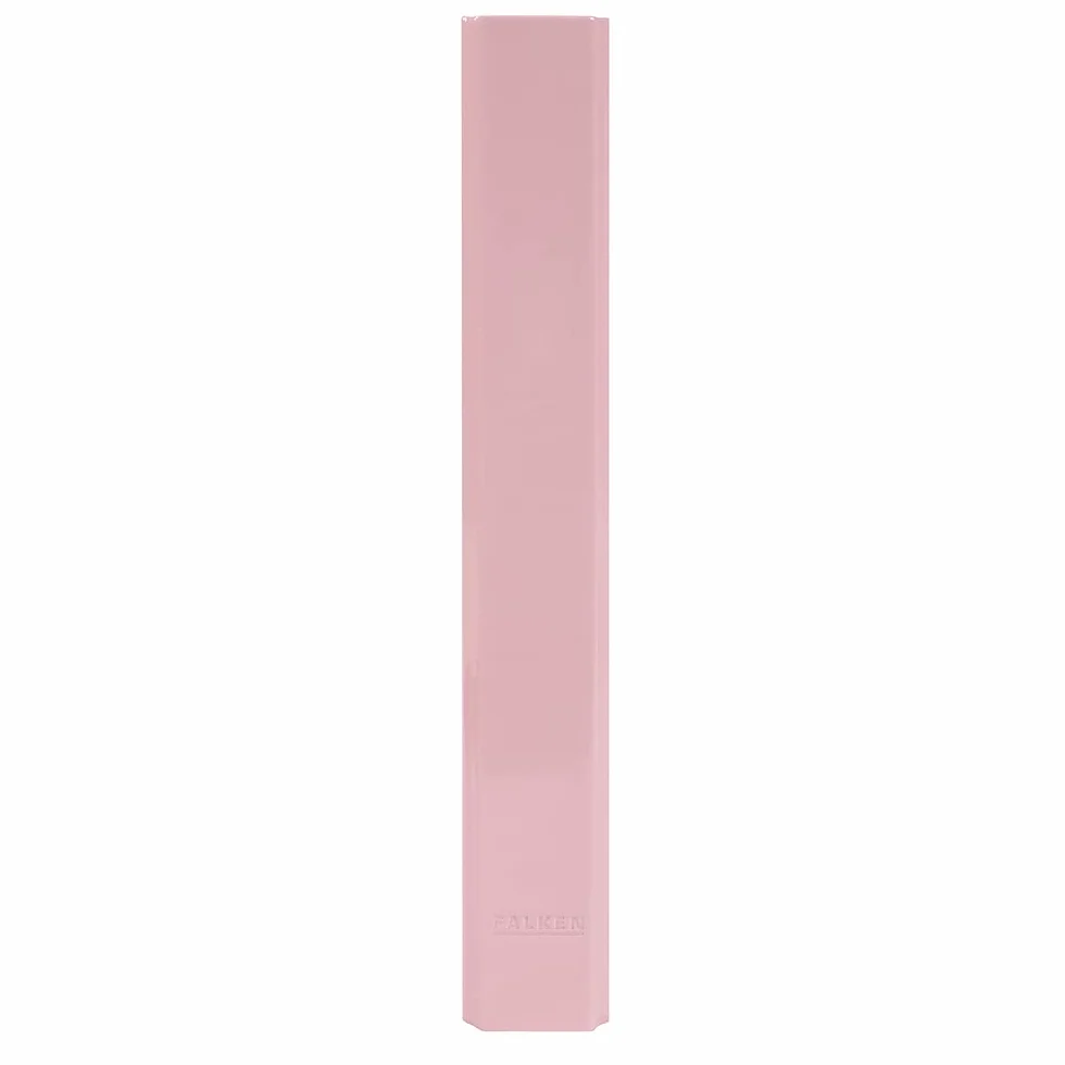 Exacompta 54566E Segregator ringowy Aquarel mechanizm 2 ringowy 25 mm w kształcie litery D A4 grzbiet 40 mm segregator pierścieniowy na dokumenty do biura i szkoły 1 sztuka pastelowy różowy