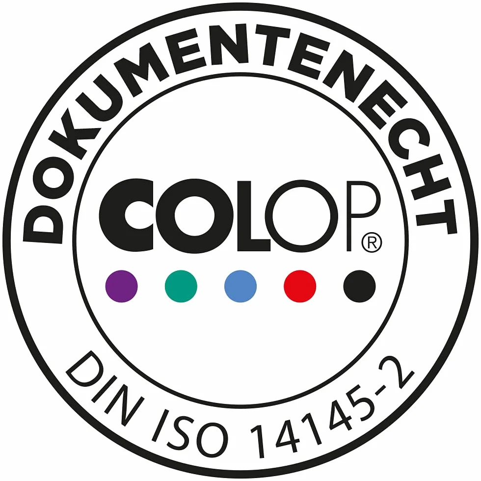 COLOP 107206 E/40 poduszka czerwona, 2 sztuki w opakowaniu