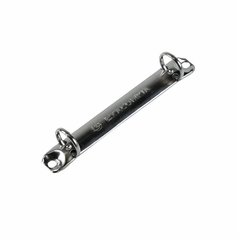 Exacompta - ref. 541999E - Pudełko 10 elastycznych segregatorów OPAK - 4 okrągłe pierścienie, średnica 15 mm - grzbiet 20 mm - wymiary zewnętrzne: 32 x 25 cm - format pliku A4-10 różnych kolorów