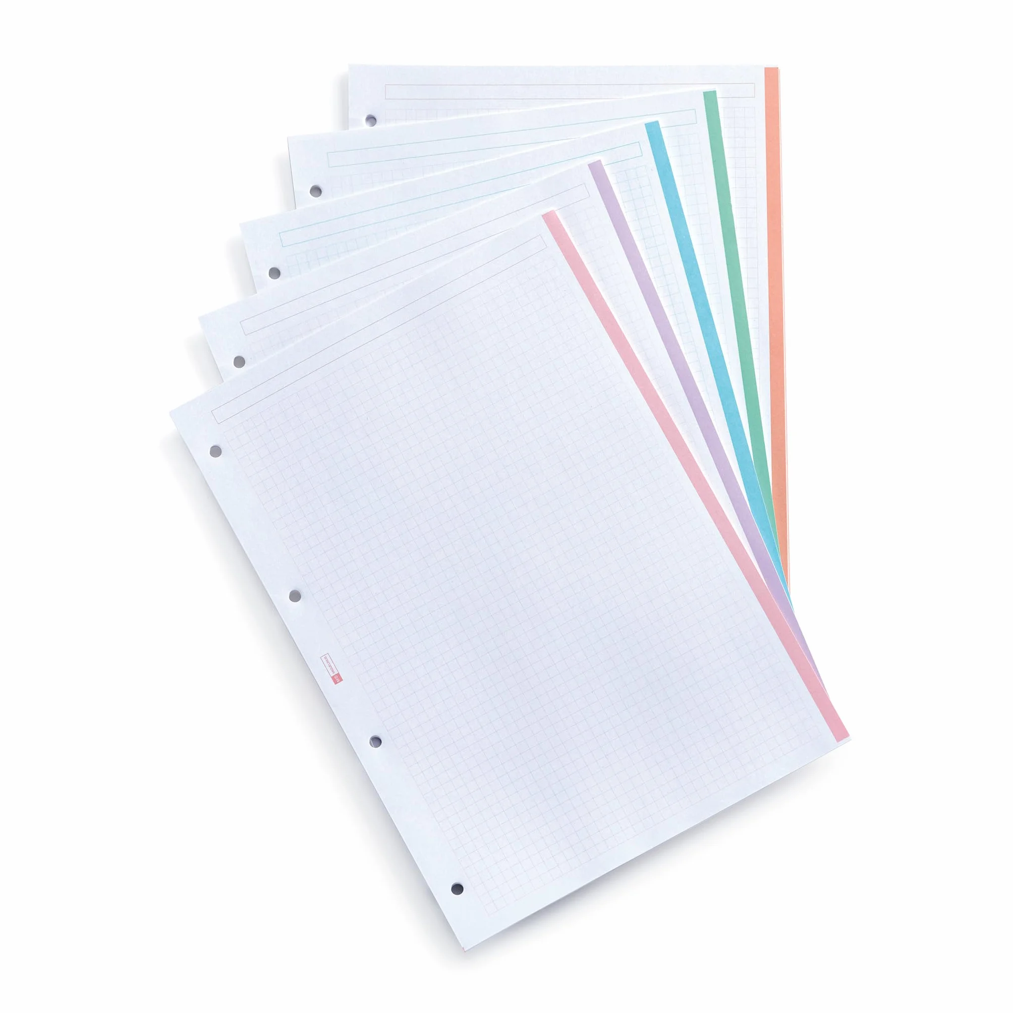 Miquelrius - Carpebloc A4 Emotions, segregator z 4 pierścieniami A4 + wkład w kratkę, papier 90 g/m², zapięcie gumowe, różowy pył karpinowy