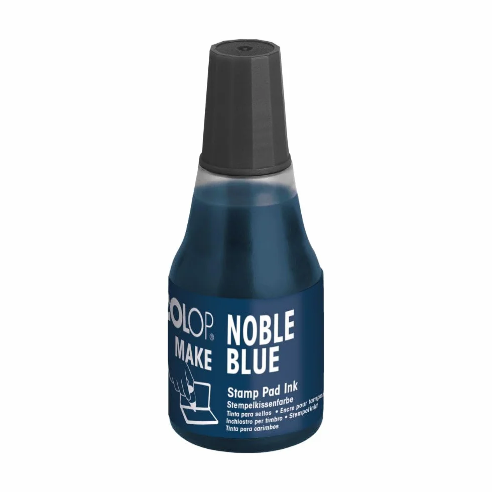 COLOP Farba uzupełniająca do poduszek do stempli MAKE 25 ml noble blue