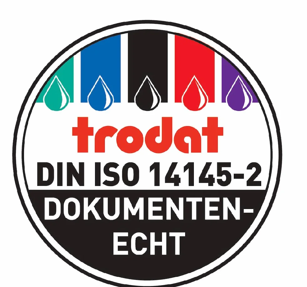 Trodat Poduszka zapasowa 6/4911 do Printy 4911, 4911 Typo, 4800, 4820, 4822, 4951 – kolor stempla niebieski, 2 sztuki