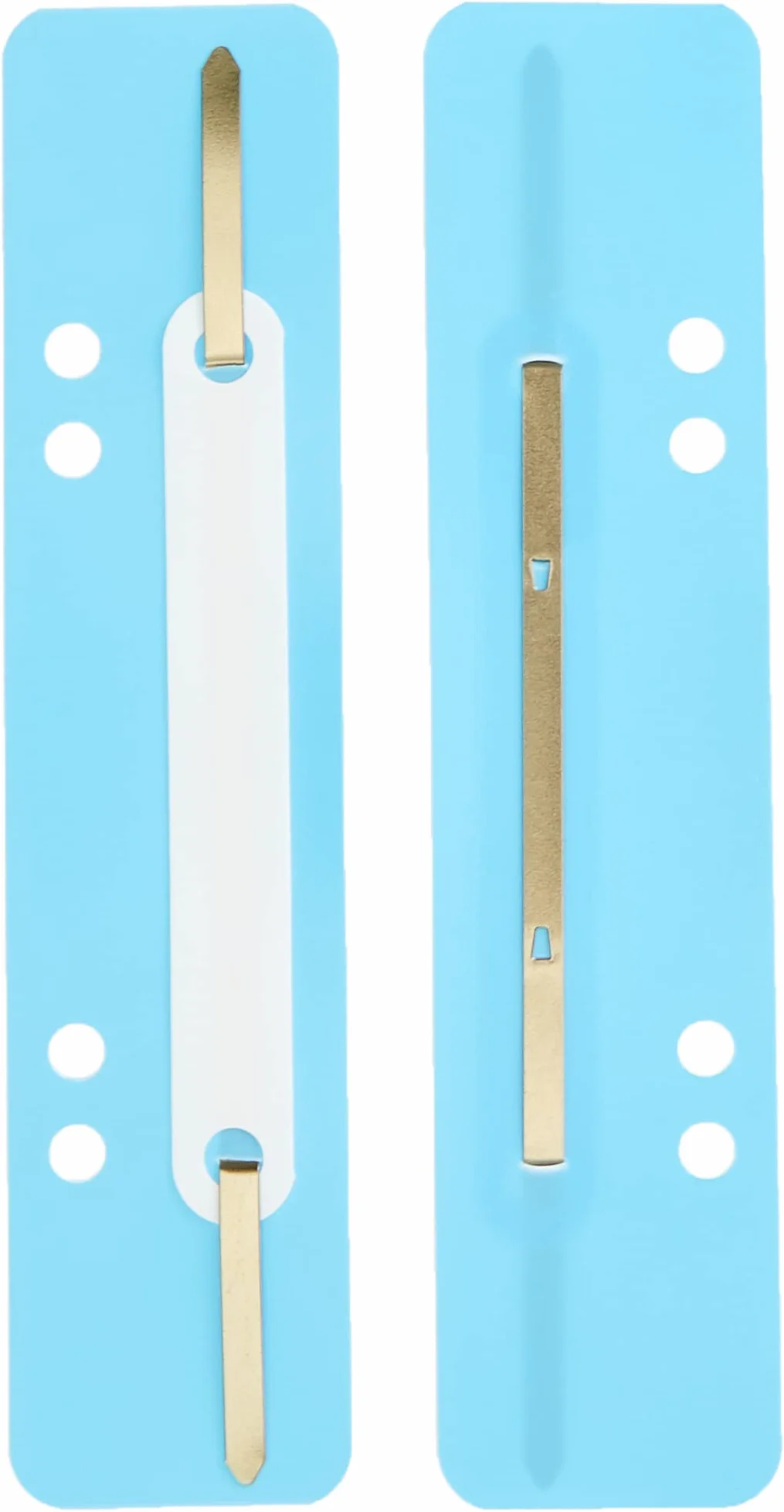 Durable 690106 Mechanizm skoroszytowy Flexi, opak. 250 sztuk, kolor niebieski.