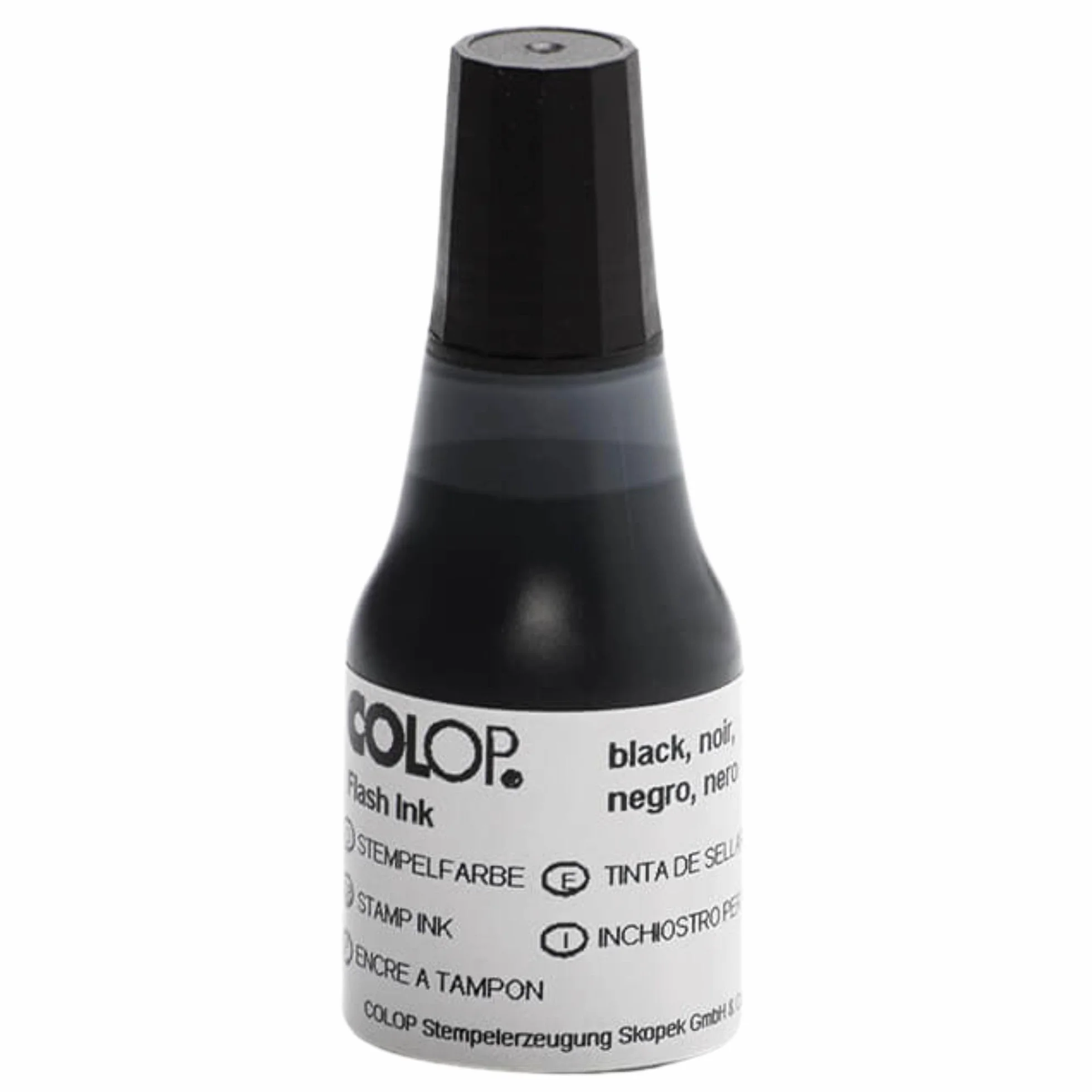 COLOP 146986 farba do stempli flash, czarna, 25 ml